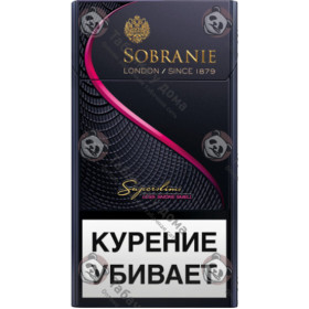 Sobranie Superslims Black